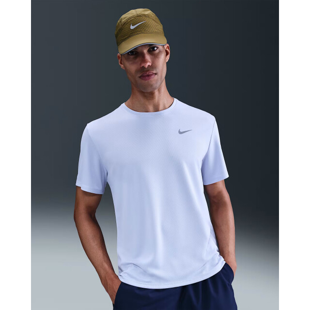 Nike miler men's dri-fit uv ss t-shirt hardloop t-shirt korte mouw zomer heren - 072073_930-M large