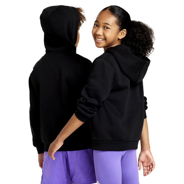Nike k nsw club flc hd fz ls lbr hoodie jongens - 064471_991-XL large