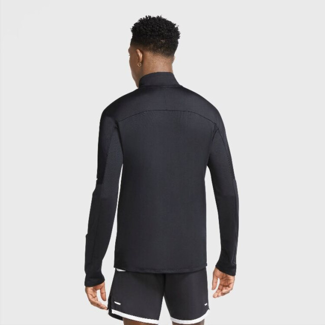 Nike dri-fit element men's 1/2-zip hardloop t-shirt lange mouw zomer heren - 052181_995-L large