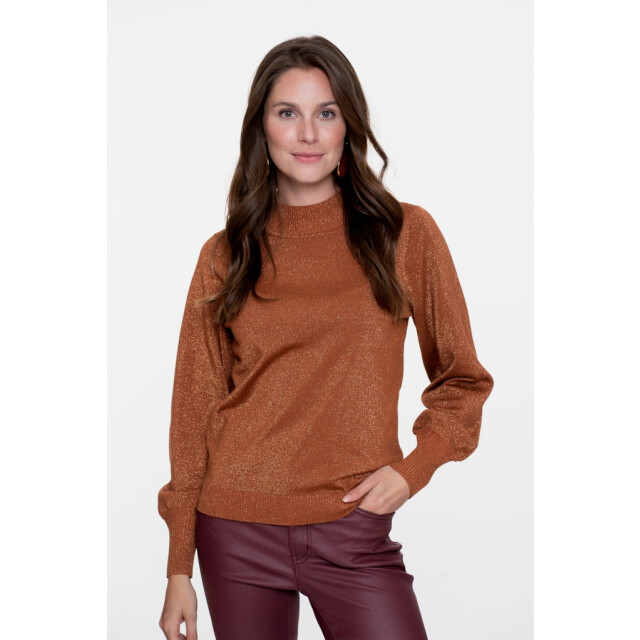Geisha pullover basic turtle lurex 54531-14 735 /copper 06712.830.0009 large Geisha pullover basic turtle lurex 54531-14 735 /copper 06712.830.0009 large