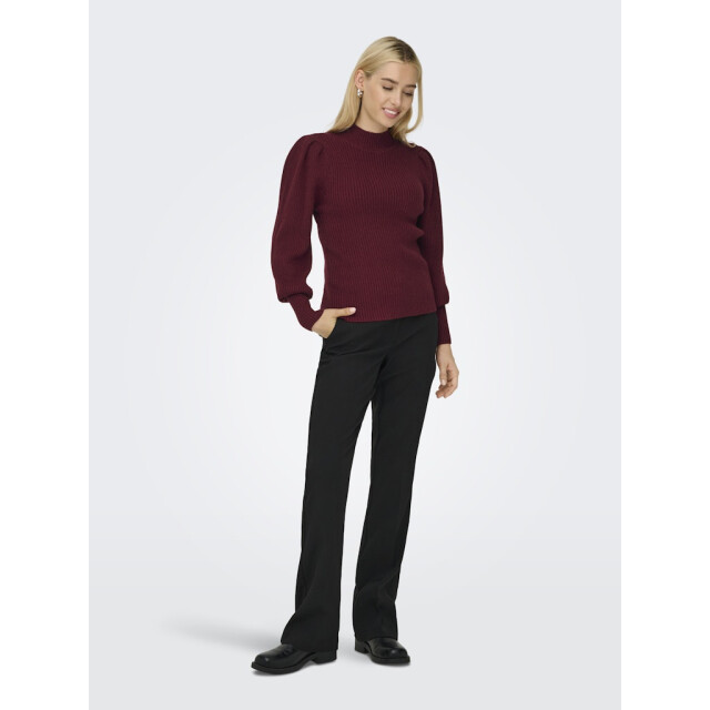 Only Onlkatia ls highneck pullover knt noos wijn 4219.43.0023 large