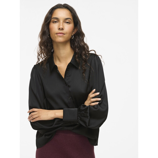 Vila vienna ravenna l/s balloon shirt 14107462 beauty 06615.991.0105 large