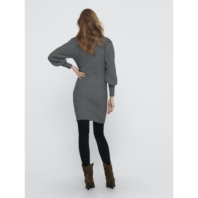 Only onlkatia l/s dress knt noos 15232502 dark grey melange 06313.970.0001 large