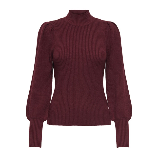 Only Onlkatia ls highneck pullover knt noos wijn 4219.43.0023 large