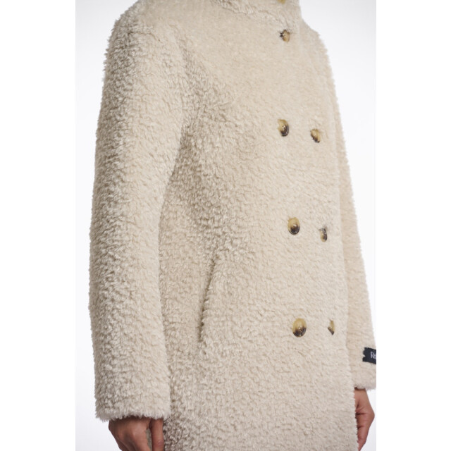 Rino & Pelle mid long teddy coat ena.7002512 birch 06111.829.0067 large