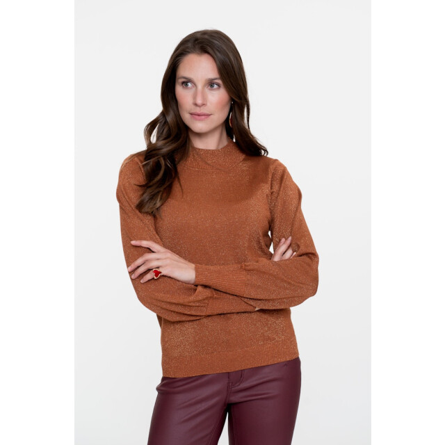 Geisha pullover basic turtle lurex 54531-14 735 /copper 06712.830.0009 large Geisha pullover basic turtle lurex 54531-14 735 /copper 06712.830.0009 large