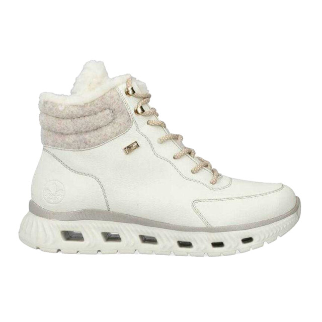 Rieker Dames leren laarzen UTPP6865_white large