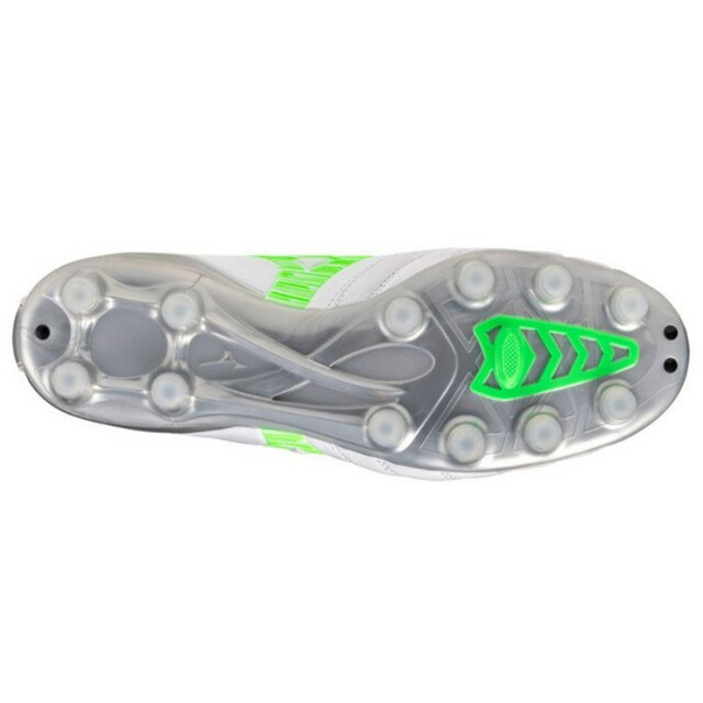 Mizuno Heren morelia neo iv pro leren stevige grond voetbalschoenen UTPP6689_whitegreen large
