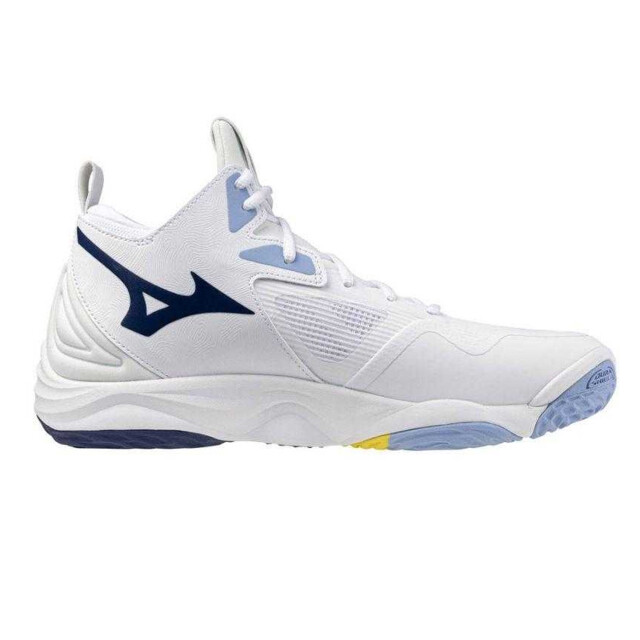 Mizuno Heren wave momentum 3 mid cut volleybalschoenen UTPP6748_white large