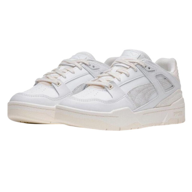 Puma Dames slipstream leren trainers UTPP6747_whitecream large