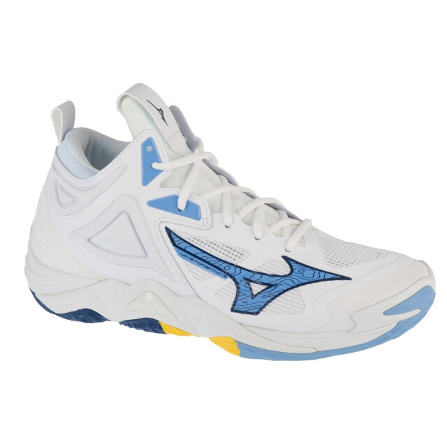 Mizuno Heren wave momentum 3 mid cut volleybalschoenen UTPP6748_white large