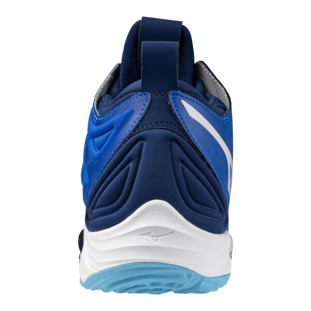 Mizuno Heren wave momentum 3 mid cut volleybalschoenen UTPP6748_blue large