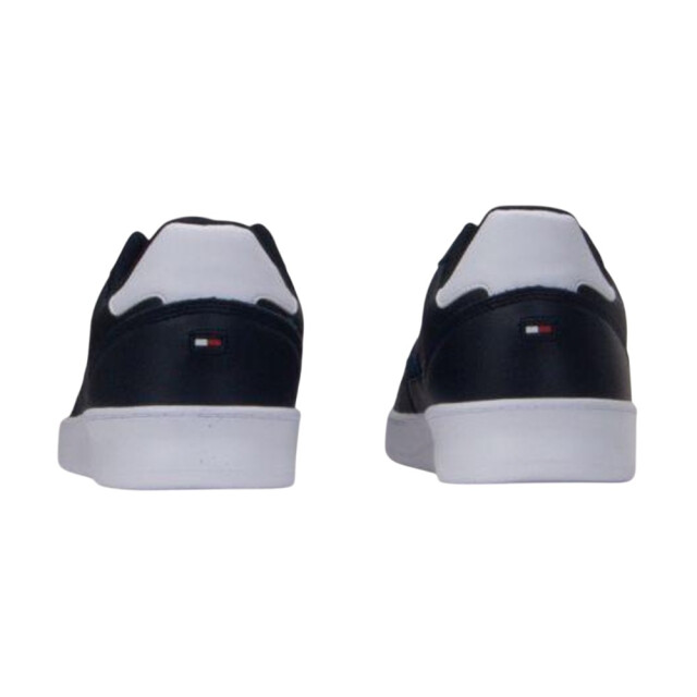 Tommy Hilfiger Heren retro stripe leren cupsole rechterschoenen UTPP6650_navyblue large