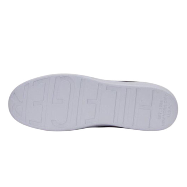 Tommy Hilfiger Heren retro stripe leren cupsole rechterschoenen UTPP6650_navyblue large