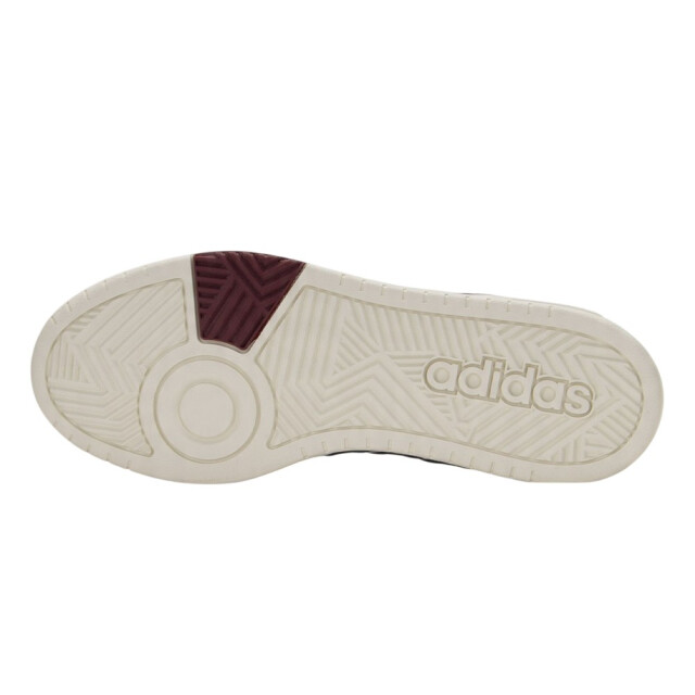 Adidas Heren hoops 3.0 classic suede paneel laag sportschoenen UTPP6666_maroon large