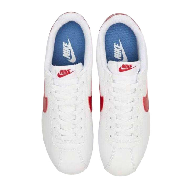 Nike Heren cortez leren trainers UTPP6539_whitered large