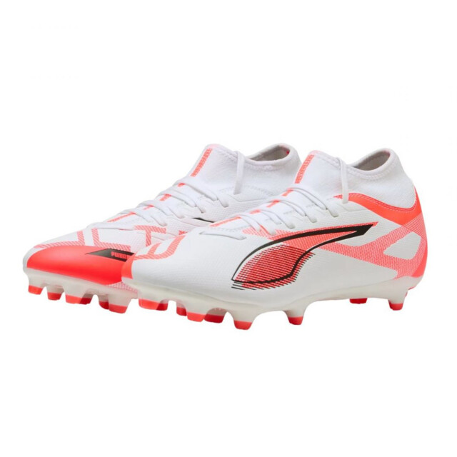 Puma Heren ultra 5 play stevige grond voetbalschoenen UTPP6508_whitered large Puma Heren ultra 5 play stevige grond voetbalschoenen UTPP6508_whitered large