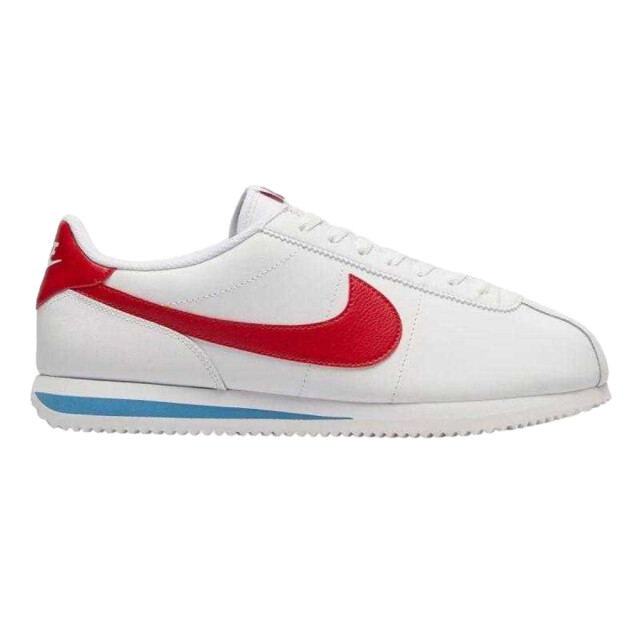 Nike Heren cortez leren trainers UTPP6539_whitered large