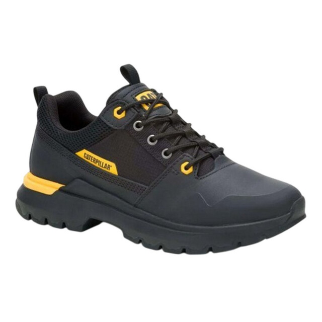 Caterpillar Heren colorado leren trainers UTPP6479_blackyellow large