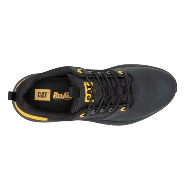 Caterpillar Heren colorado leren trainers UTPP6479_blackyellow large
