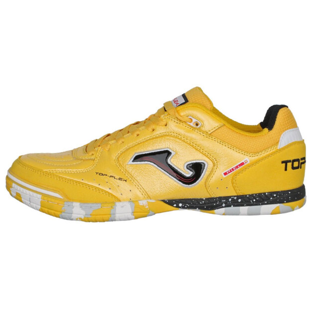 Joma Heren top flex 2428 leren trainers UTPP6488_yellowwhite large