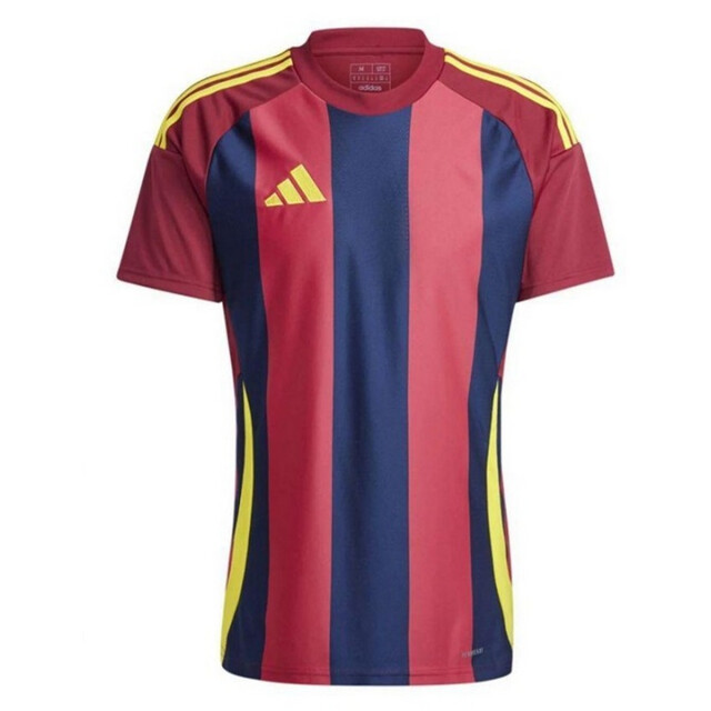 Adidas Heren 24 gestreepte voetbal jersey UTPP6401_rednavyblueyellow large