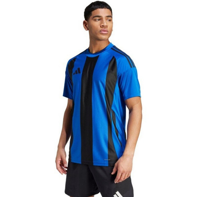 Adidas Heren 24 gestreepte voetbal jersey UTPP6401_navyblueblack large