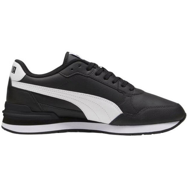 Puma Heren st runner v4 leren trainers UTPP6333_whiteblack large