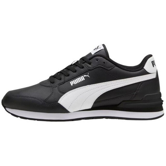 Puma Heren st runner v4 leren trainers UTPP6333_whiteblack large