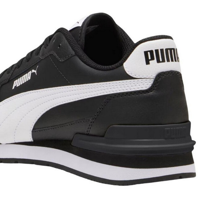 Puma Heren st runner v4 leren trainers UTPP6333_whiteblack large