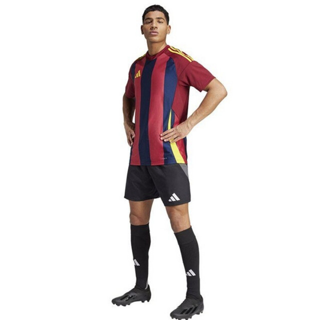 Adidas Heren 24 gestreepte voetbal jersey UTPP6401_rednavyblueyellow large