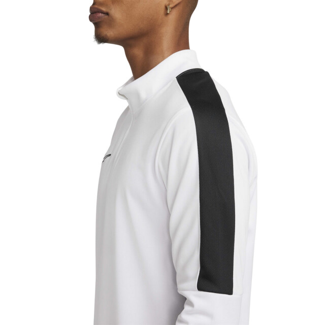 Nike Heren academy 23 sweatshirt met quarter zip UTPP6247_whiteblack large
