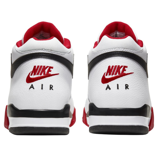 Nike Heren legacy flight leren trainers UTPP6167_whitered large