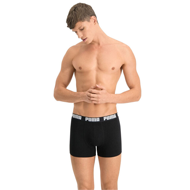 Puma Heren basic boxershorts (set van 2) UTPP617_whiteblack large