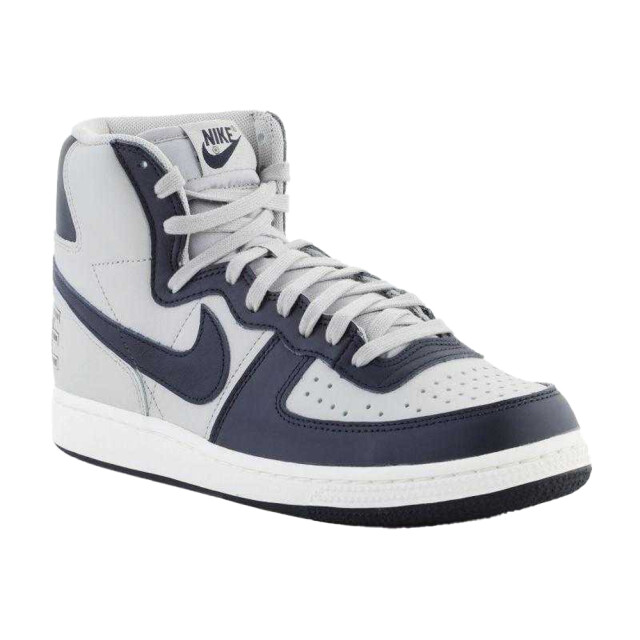 Nike Heren terminator leather high top trainers UTPP6091_whiteblack large