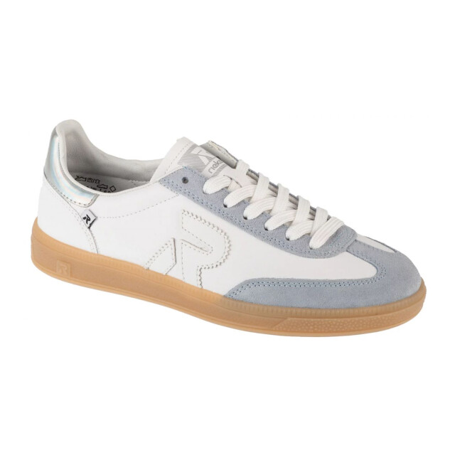 Rieker Dames leren trainers met logo UTPP6218_grey large