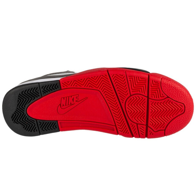 Nike Heren legacy flight leren trainers UTPP6167_whitered large