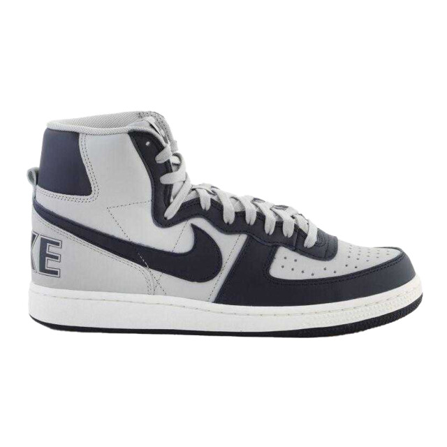 Nike Heren terminator leather high top trainers UTPP6091_whiteblack large