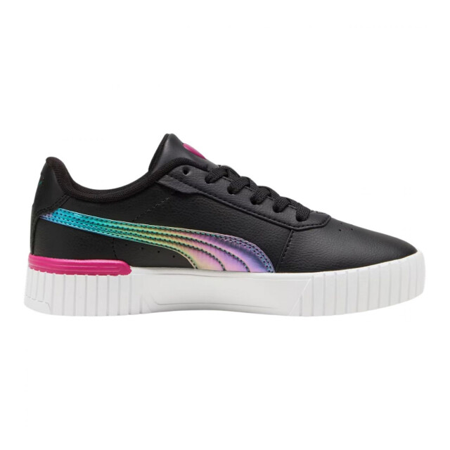Puma Kinderen/kinderen carina 2.0 ecologische leren trainers UTPP6022_whiteblack large