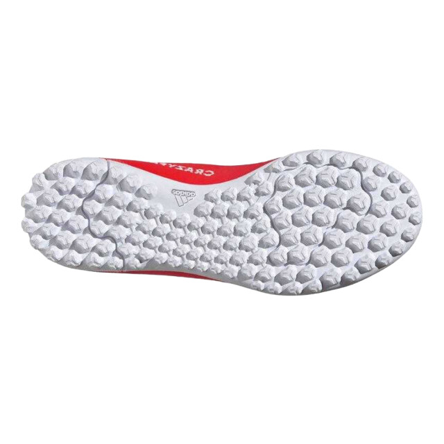 Adidas Kinder/kids x crazyfast club synthetisch leren kunstmatige grond voetbalschoenen UTPP6067_solarredcloudwhite large