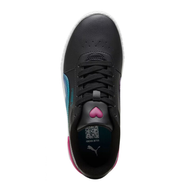 Puma Kinderen/kinderen carina 2.0 ecologische leren trainers UTPP6022_whiteblack large