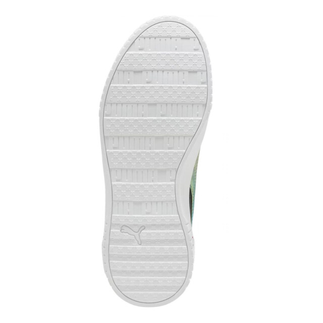 Puma Kinderen/kinderen carina 2.0 ecologische leren trainers UTPP6022_whiteblack large