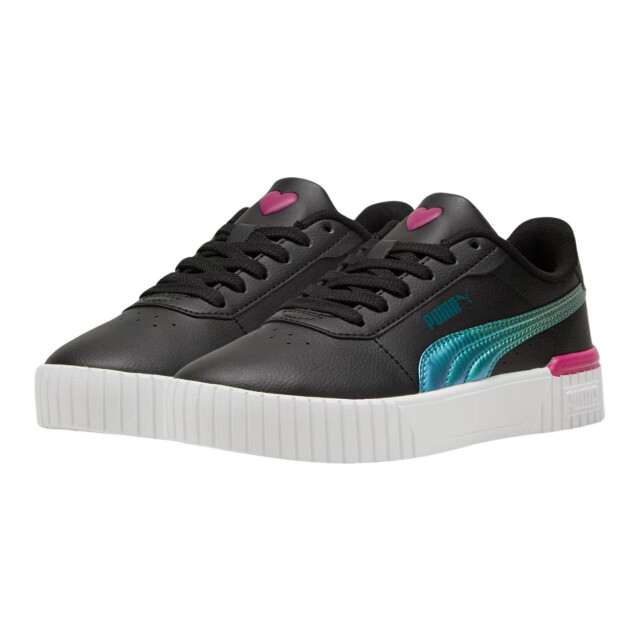 Puma Kinderen/kinderen carina 2.0 ecologische leren trainers UTPP6022_whiteblack large