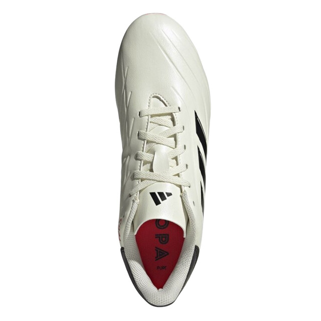 Adidas Heren copa pure ii club synthetisch leder stevige grond voetbalschoenen UTPP6132_whiteblackred large