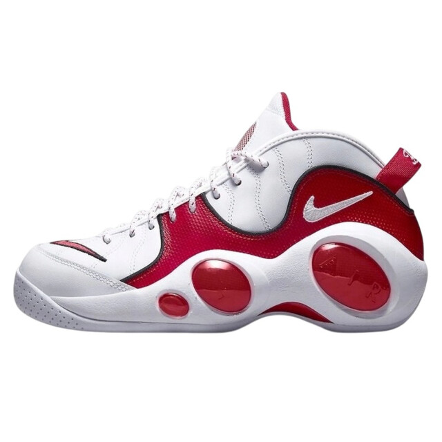 Nike Heren air zoom 95 flight leren schoenen UTPP6160_whitered large