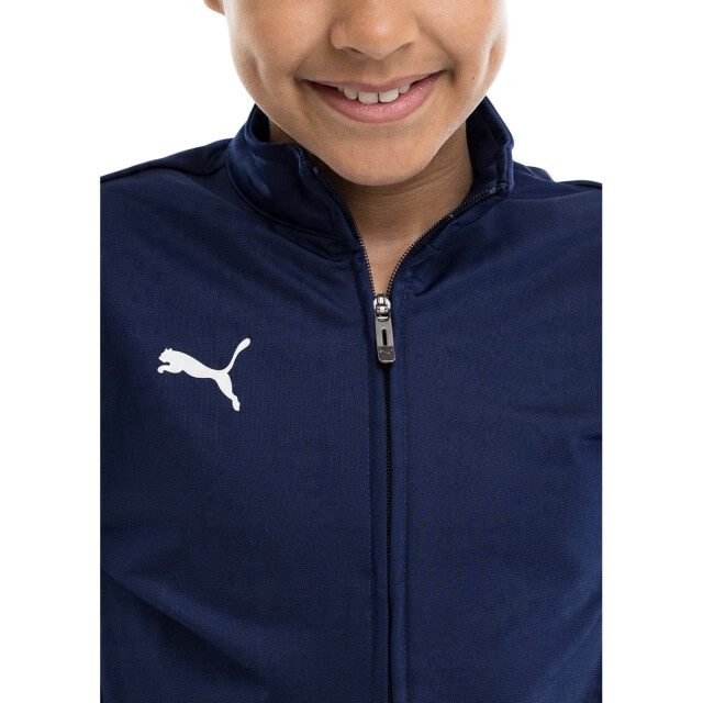Puma Kinderen/kinderen team rise trainingspak UTPP5885_blacknavyblue large