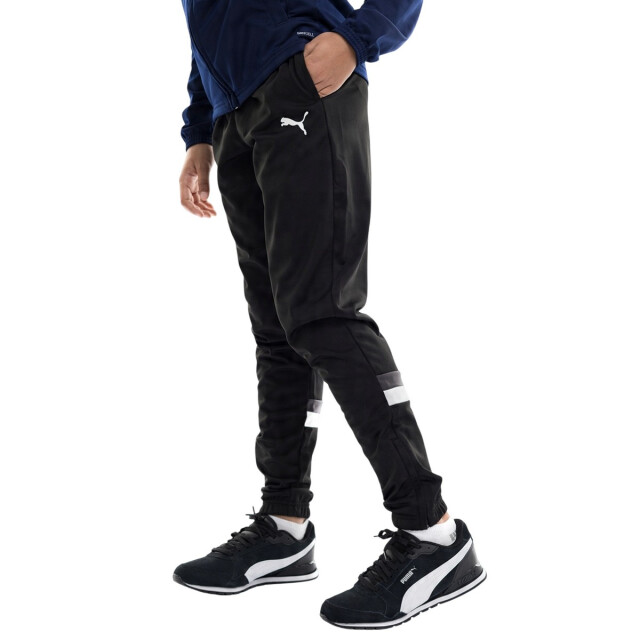 Puma Kinderen/kinderen team rise trainingspak UTPP5885_blacknavyblue large