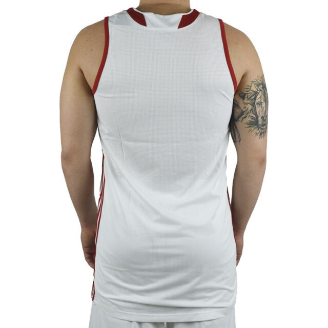 Adidas Heren e kit 3.0 tanktop UTPP5852_whitered large