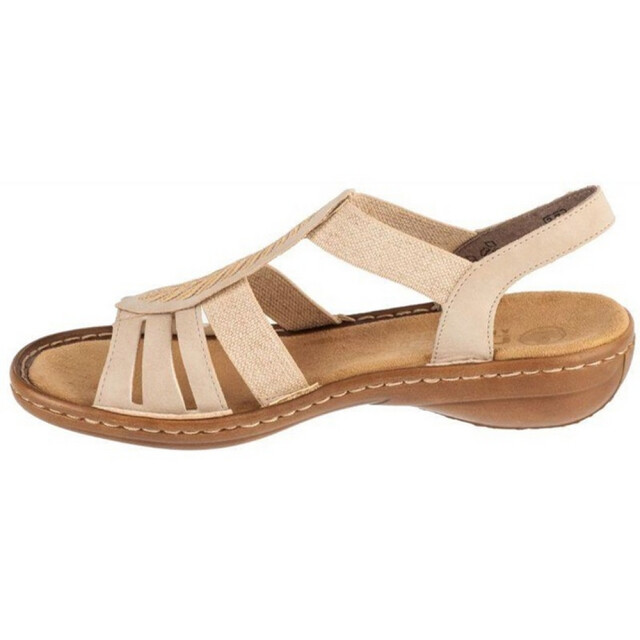 Rieker Dames 608c0 sandalen UTPP5786_beige large