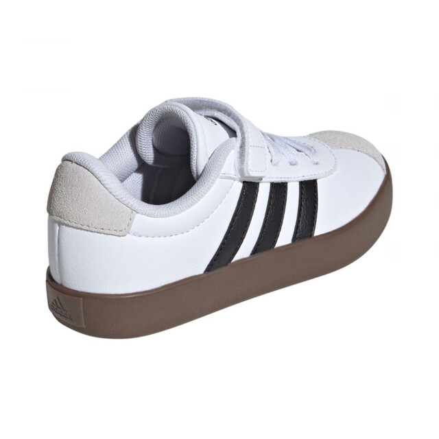 Adidas Kinderen/kinderen vl court 3.0 suède trainers UTPP6002_whiteblack large